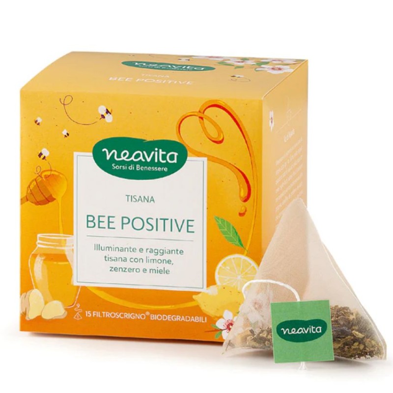 neavita  Tisana Bee Positive - Miele, Zenzero, Limone  Te e tisane
