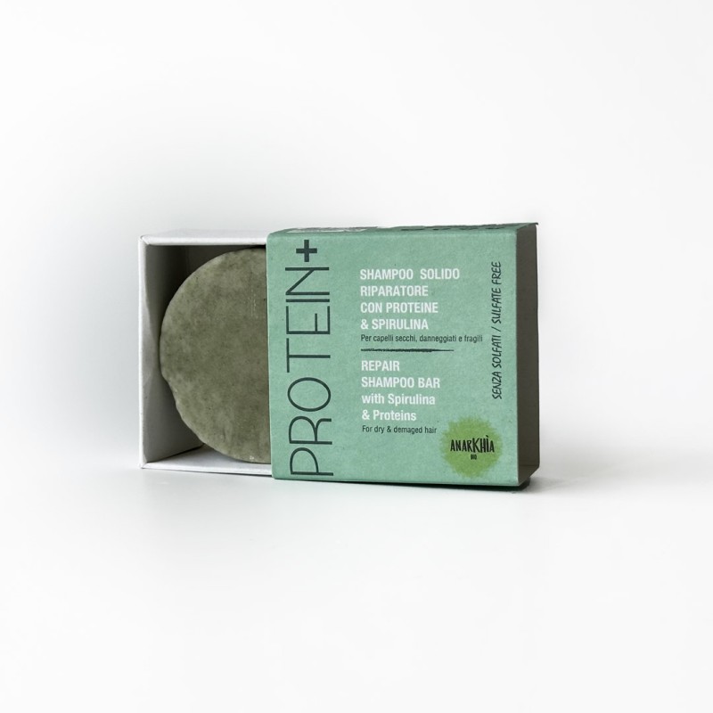 anarkhia bio  Shampoo Solido Riparatore  Cosmetici solidi per capelli