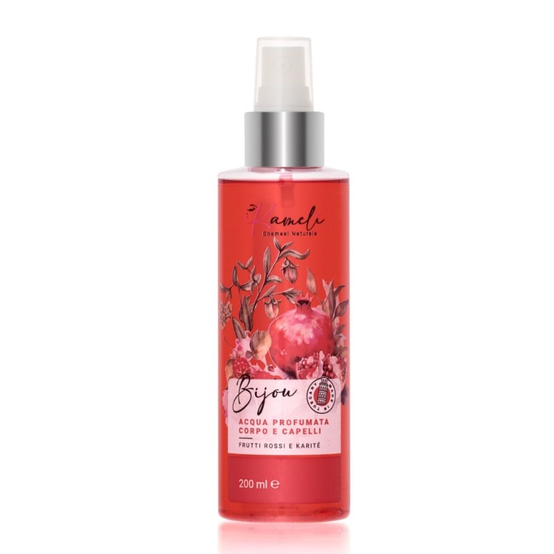 kamelì  Bijou - Acqua Profumata Corpo-capelli Frutti Rossi E Karite  Profumi