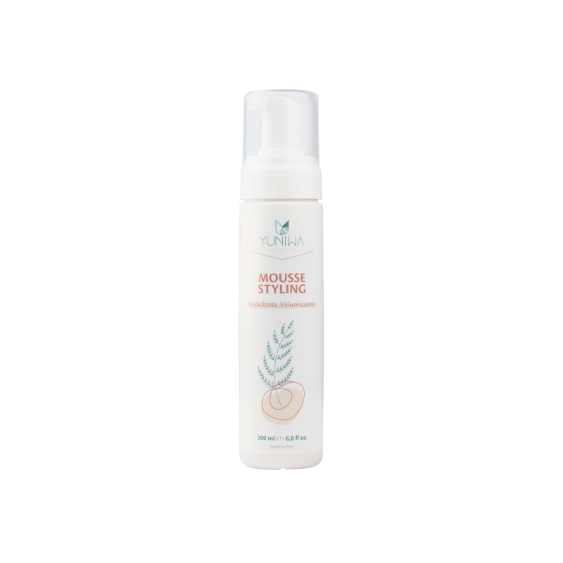 yuniwa cosmetics  Mousse Styling Modellante Volumizzante  Styling
