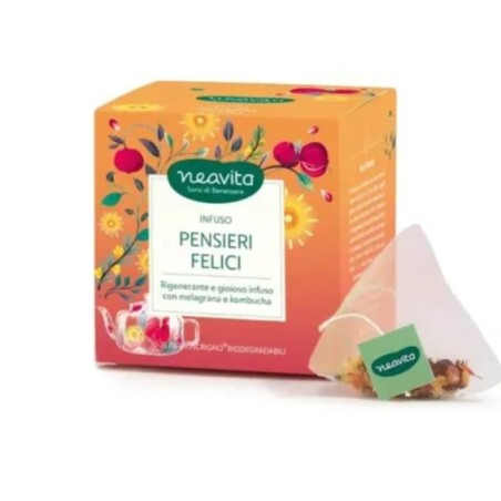 neavita  Tisana Pensieri Felici - Melagrana e Kombucha  Te e tisane