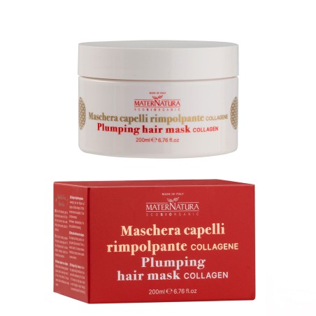 maternatura  Maschera Capelli Rimpolpante Collagene  Styling