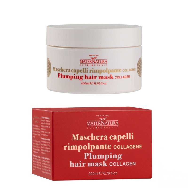 maternatura  Maschera Capelli Rimpolpante Collagene  Styling