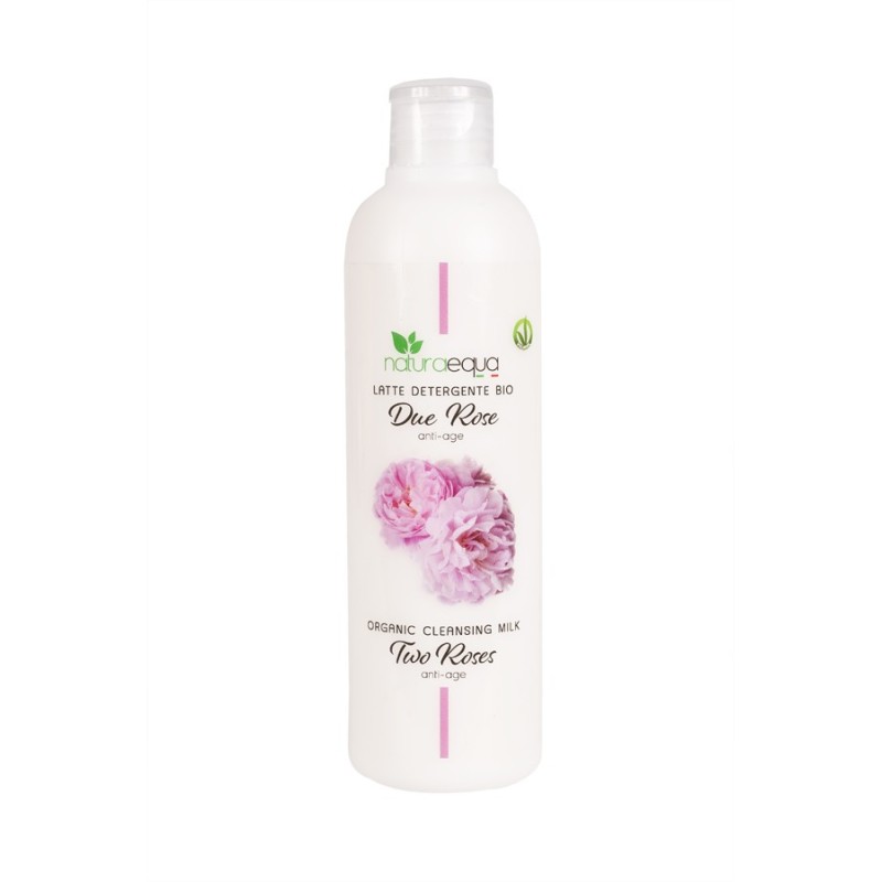 naturaequa  Latte Detergente Due Rose  Detergenti viso