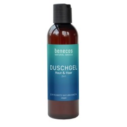 benecos  Detergente 2 in 1 per Corpo e Capelli  Bagnoschiuma Bio