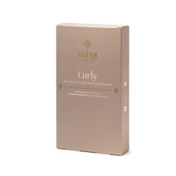 isha  Curly – Maschera capelli ricci volumizzante  Erbe trattanti in polvere