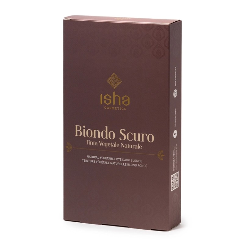 isha  Hennè Biondo Scuro  Henné e tinte vegetali