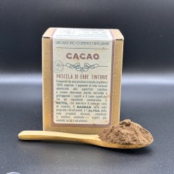 laboratorio cosmetico artigianale  Tinta Vegetale - Henne Cacao  Henné e tinte vegetali