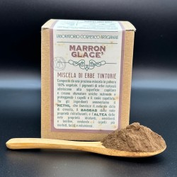 laboratorio cosmetico artigianale  Tinta Vegetale - Henne Marron Glacè  Henné e tinte vegetali