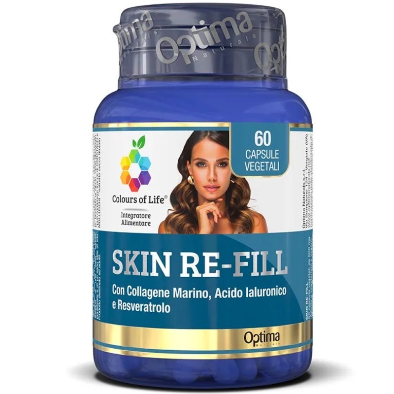 optima naturals  Integratore Alimentare Anti-Age per Pelle Idratata e Compatta  Integratori alimentari
