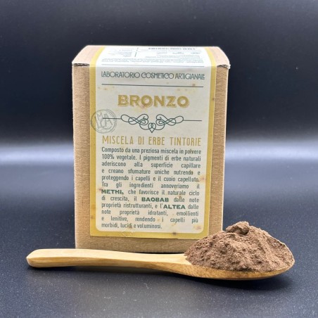 laboratorio cosmetico artigianale  Tinta Vegetale - Henne Bronzo  Henné e tinte vegetali