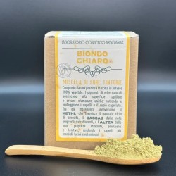 laboratorio cosmetico artigianale  Tinta Vegetale - Henne Biondo Chiaro  Henné e tinte vegetali