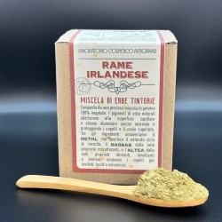laboratorio cosmetico artigianale  Tinta Vegetale - Henne Rame Irlandese  Henné e tinte vegetali