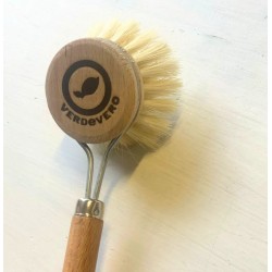 verdevero  Spazzola Lavapiatti in Legno  Piatti