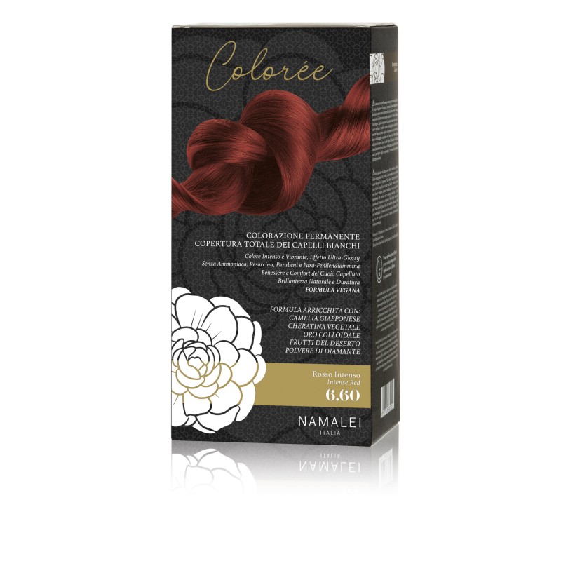 namalei  Crema Colorante Capelli - 6.60 Rosso Intenso  Tinte per capelli