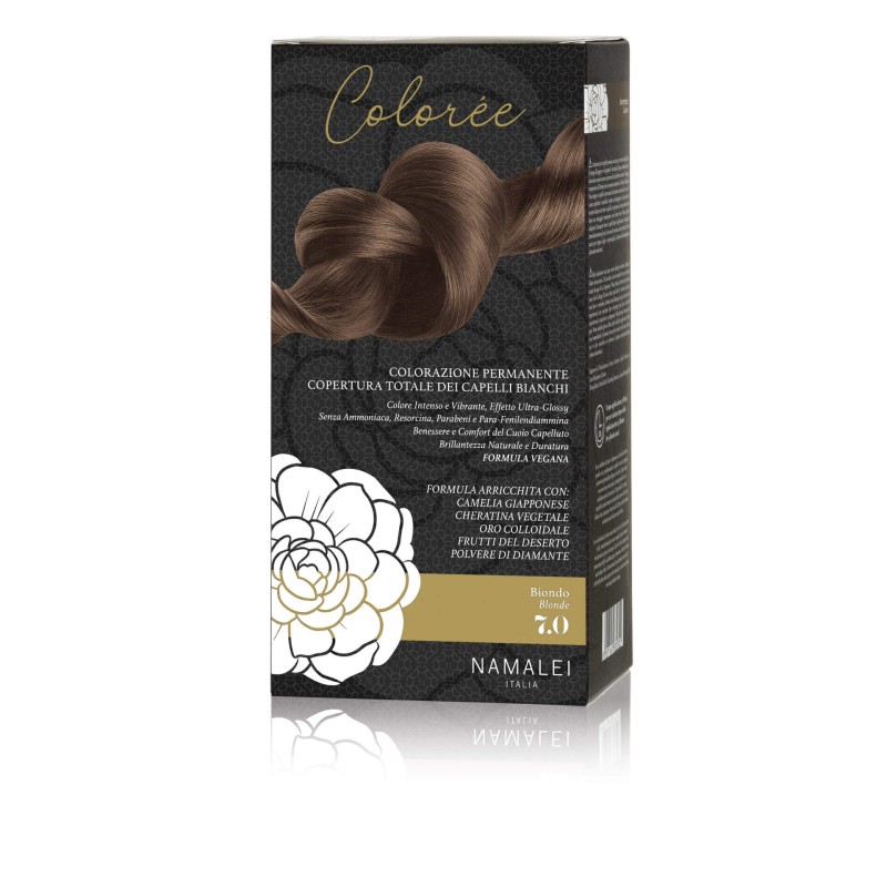 namalei  Crema Colorante Capelli - 7.0 Biondo  Tinte per capelli