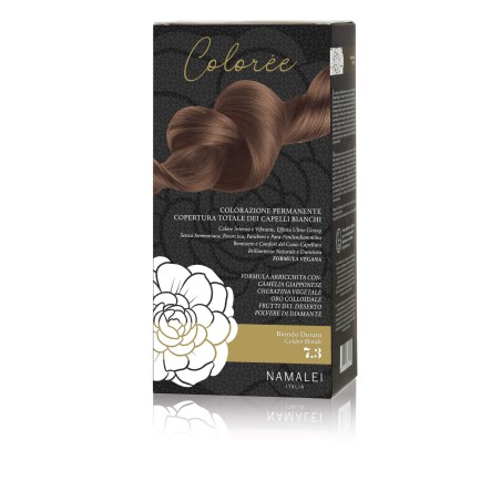 namalei  Crema Colorante Capelli - 7.3 Biondo Dorato  Tinte per capelli