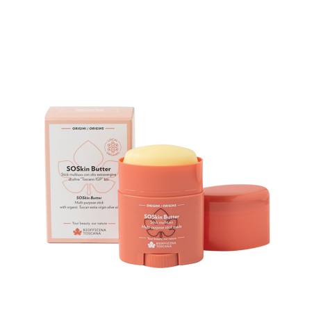 biofficina toscana  SOSkin Butter - Stick Multiuso Rigenerante  Cura delle labbra
