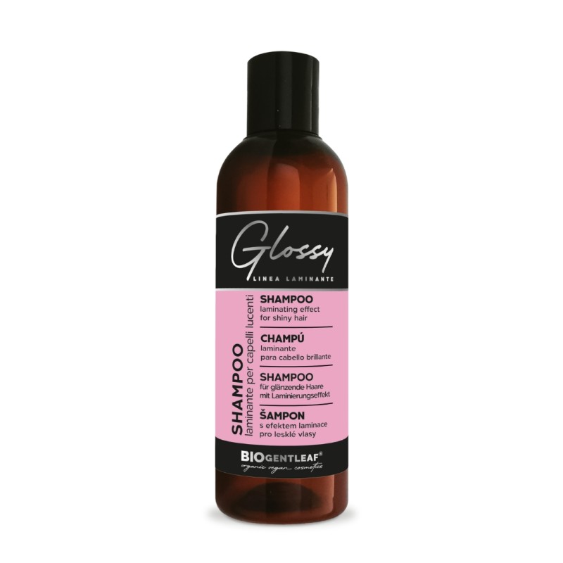 gentleaf  Shampoo Glossy - Laminante Capelli Lucenti  Shampoo Capelli Crespi
