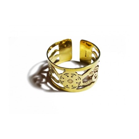 nowar factory  Brass Bangle Flower  Home