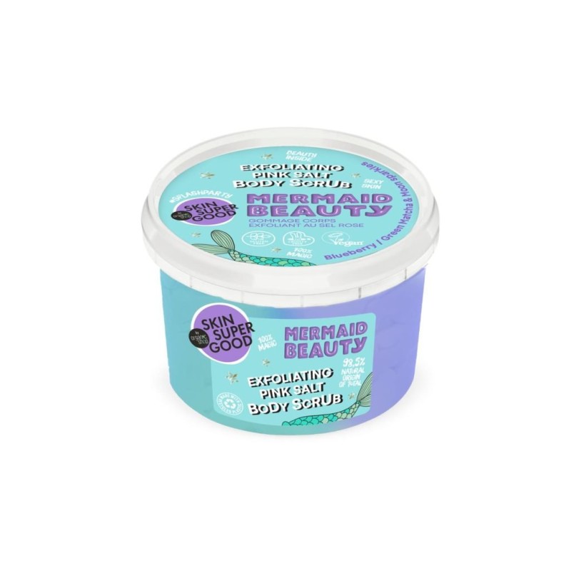 organic shop  Mermaid Beauty Pink Salt Body Scrub  Scrub Corpo