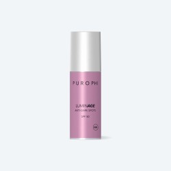 purophi  Luminage SPF 50 – Crema viso antiage con protezione solare alta  Creme viso