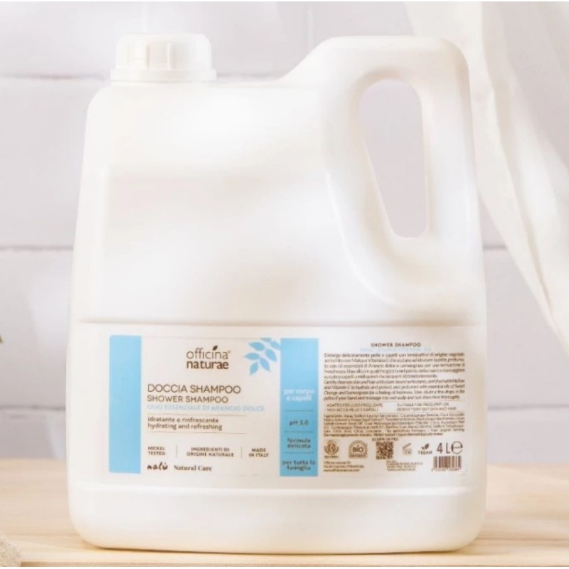 officina naturae  Doccia Shampoo Tonificante Energizzante  Bagnoschiuma Bio