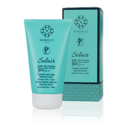 namalei  Crema solare protettiva viso e corpo SPF 30  Protezione solare bio
