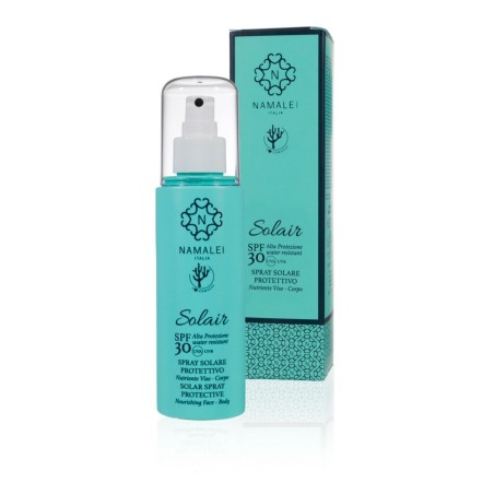 namalei  Spray solare protettivo viso e corpo SPF 30  Protezione solare bio