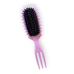 afroricci  Spazzola Curl Designer Lilla – Per ricci definiti e senza nodi  Spazzole e Phon