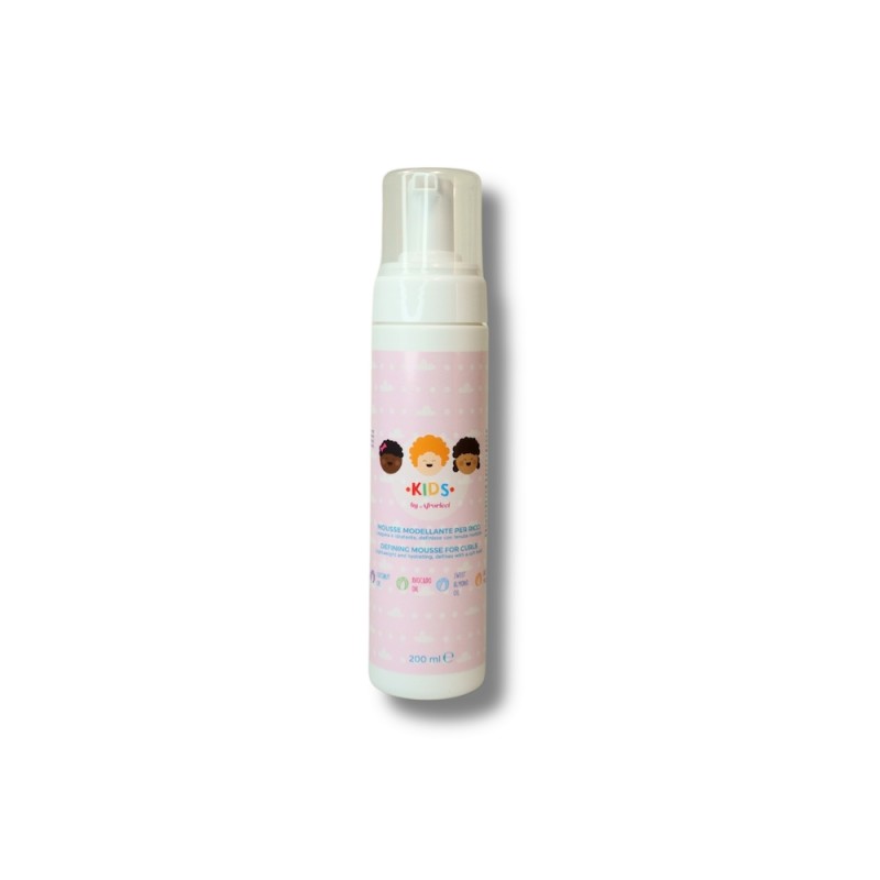 afroricci  Mousse Leggera Definizione Ricci Kids  Shampoo Neonati e Bambini