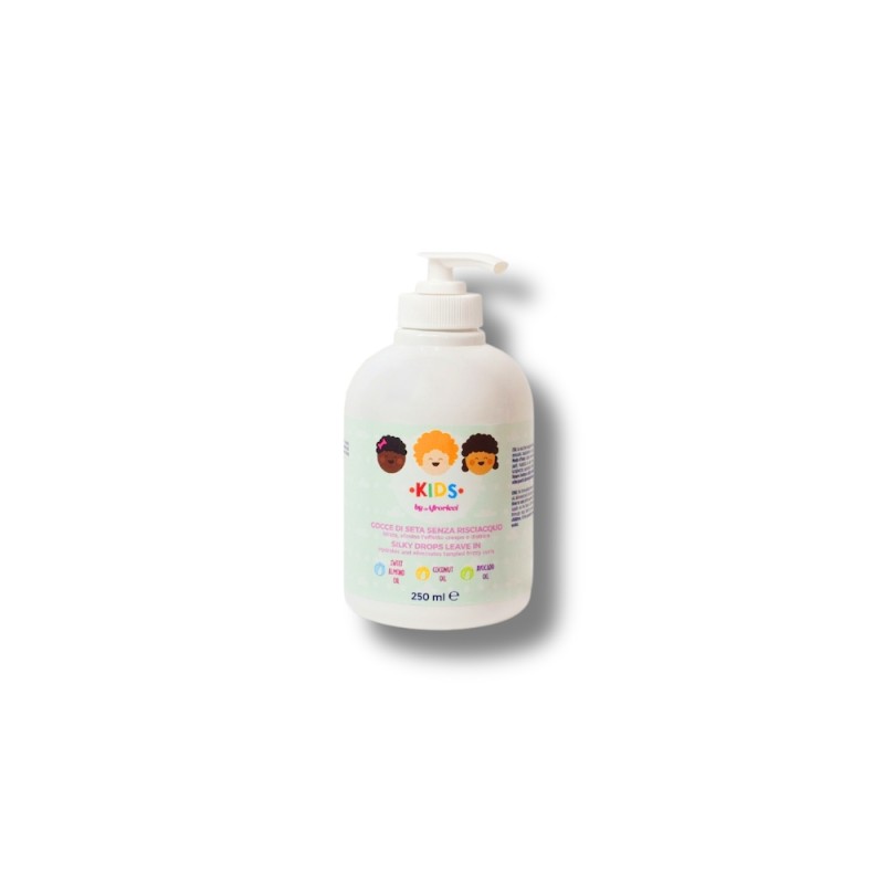 afroricci  Gocce di Seta Leave-In Kids anti-crespo  Shampoo Neonati e Bambini
