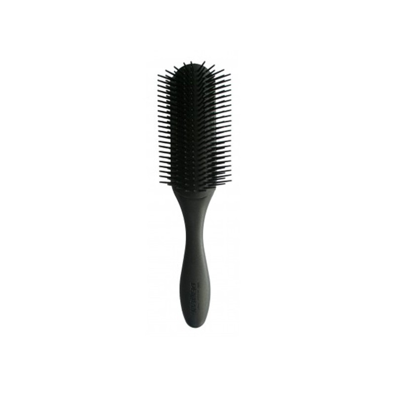 denman  D4 - Spazzola professionale antistatica 9 file - All Black  Spazzole e Phon