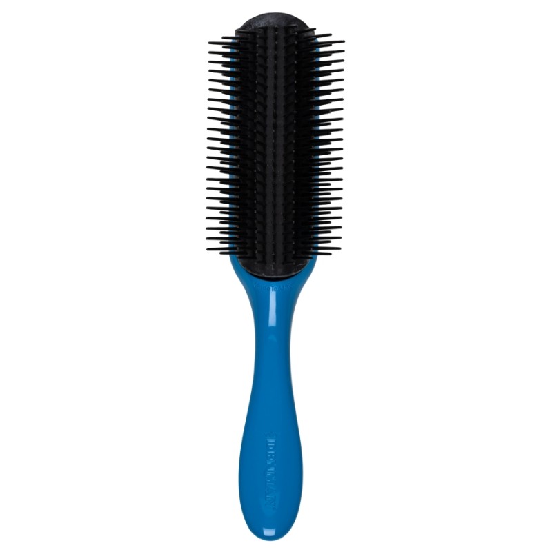 denman  D4 - Spazzola professionale antistatica 9 file - Blu  Spazzole e Phon