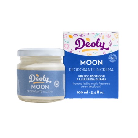 latte e luna  Deoly Deodorante in Crema Moon - Profumazione Esotica  Deodoranti