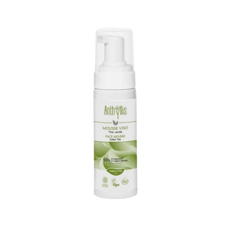 anthyllis  Mousse Detergente Viso al Tè Verde  Detergenti viso