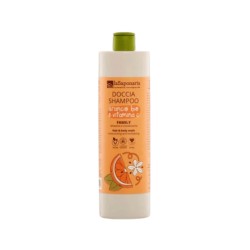 la saponaria  Doccia shampoo family Arancio bio e Vitamina C  Bagnoschiuma Bio