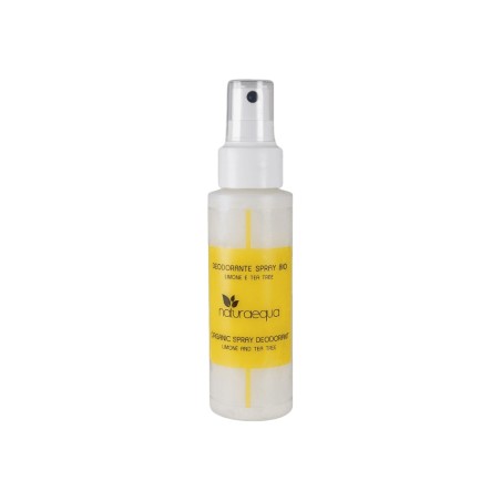 naturaequa  Deodorante spray bio limone e tea tree  Deodoranti