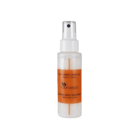 naturaequa  Deodorante spray bio vaniglia e cedro  Deodoranti