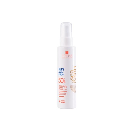 eterea cosmesi  Sun Body Lotion SPF 50+ - Crema Solare Corpo Alta Protezione  Protezione solare bio