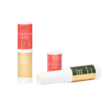 bisou bio  Stick Solare SPF 50 – Alta Protezione  Protezione solare bio