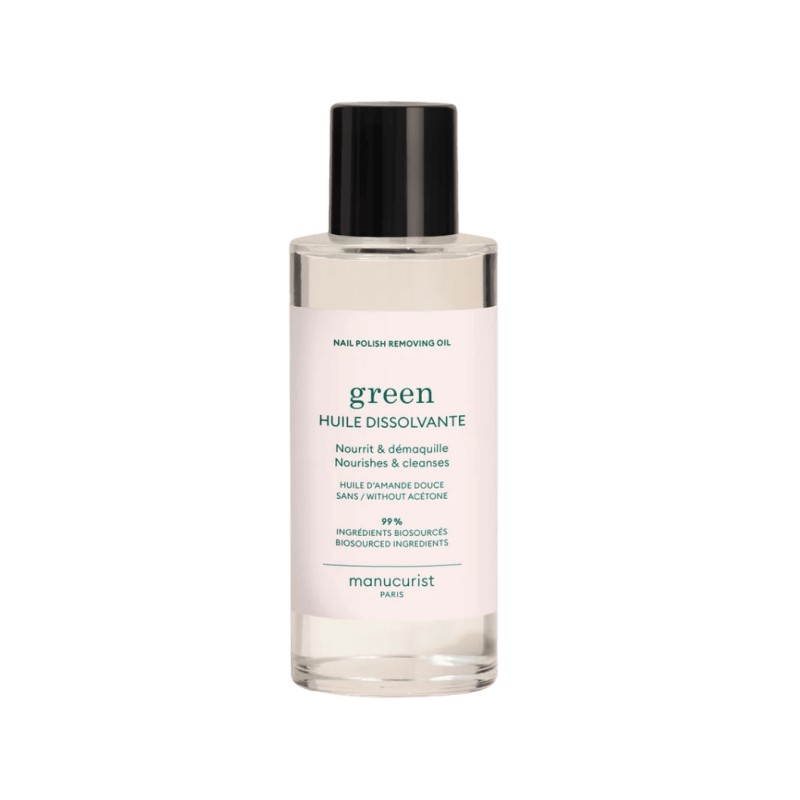 manucurist  Olio solvente Green - Solvente delicato nutriente  Solventi per unghie