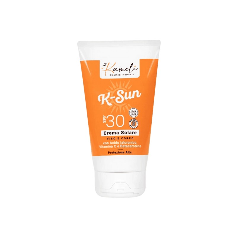 kamelì  K-Sun Crema solare viso e corpo SPF 30  Protezione solare bio