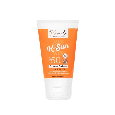 kamelì  K-Sun Crema solare viso e corpo SPF 50  Protezione solare bio