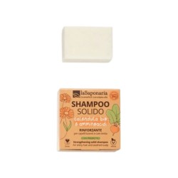la saponaria  Shampoo Solido Rinforzante “Calendula e Amminoacidi”  Cosmetici solidi per capelli