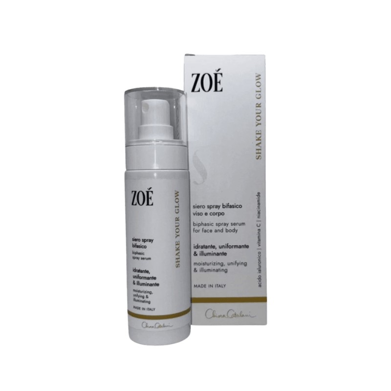 zoe cosmetics  Shake Your Glow - Siero bifasico illuminante viso spray  Sieri viso