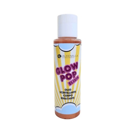 Alkemilla Glow Pop Elixir – Olio Scintillante Illuminante per Viso, Corpo e Capelli Oli e Burri