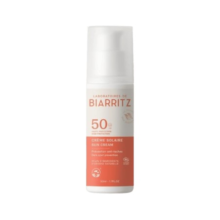 laboratoires de biarritz  Crema solare viso SPF 50 - Alta protezione idratante e opacizzante  Protezione Solare Viso