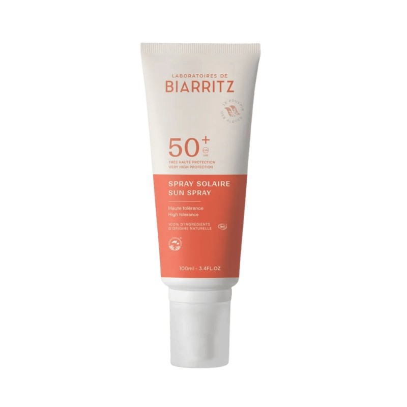 laboratoires de biarritz  Spray solare SPF 50+ - Protezione molto alta viso e corpo  Protezione solare bio