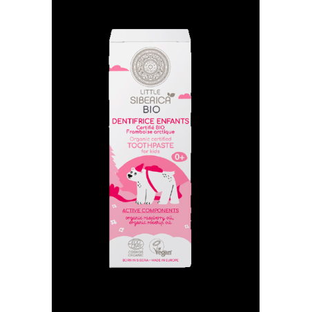 natura siberica  Dentifricio per bambini alla Fragola Artica  Dentifrici